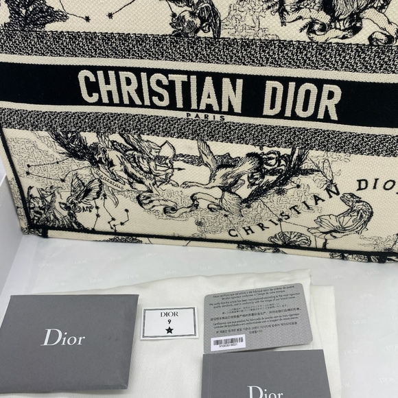 SOLD!!!Brand New Authentic Christian Dior Book Tote Large - Picture 13 of 15